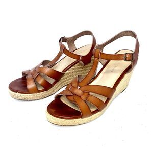 Rock and Candy by ZIGI shoes. Fola Wedge Tan, Woman's Size 9
